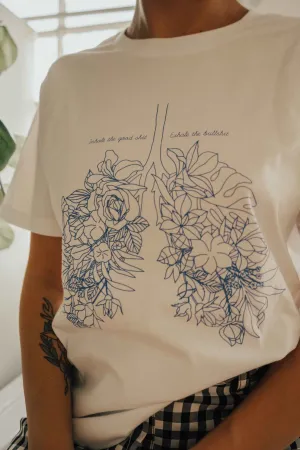 O&F Inhale Exhale Tee Side Vent Design