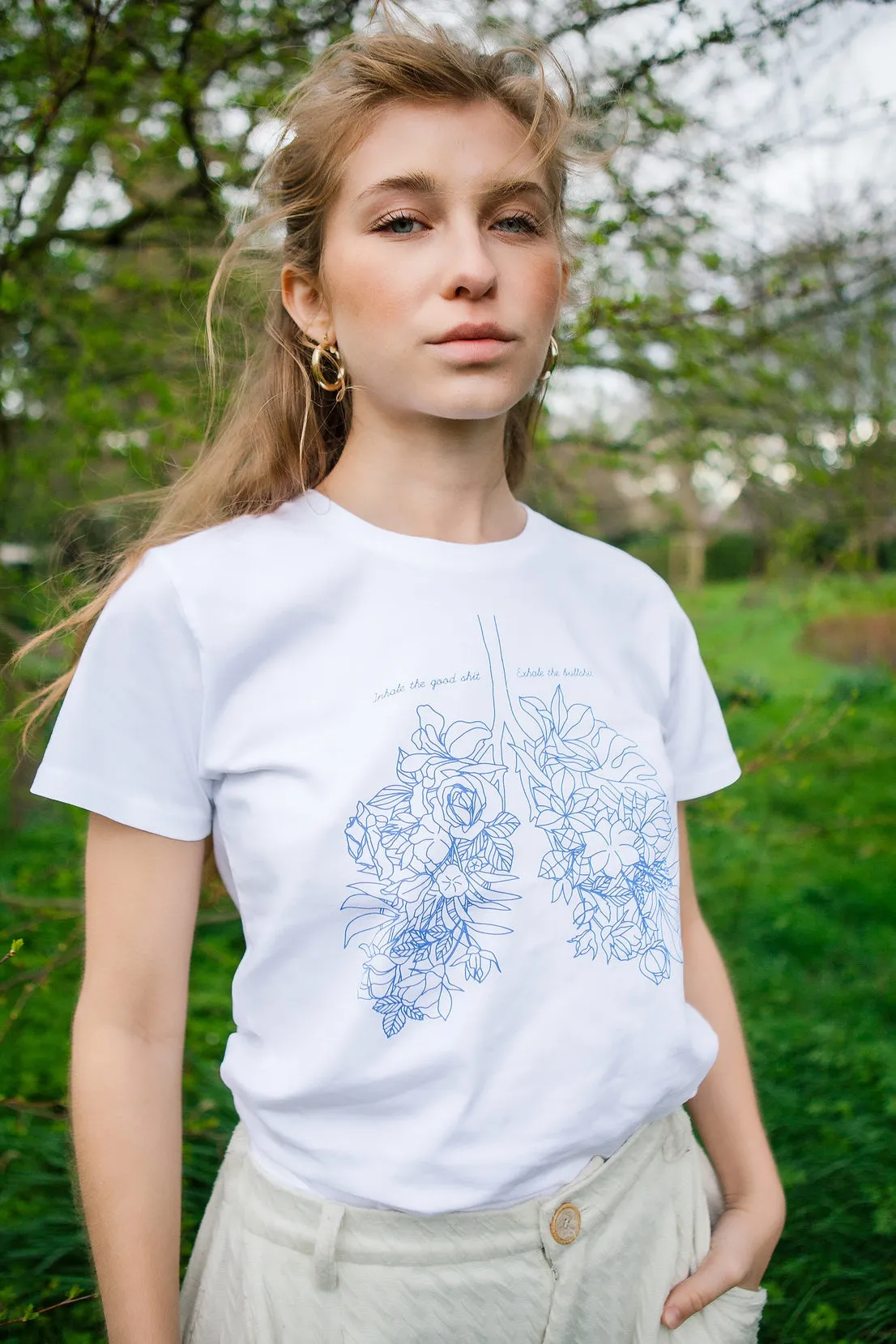 O&F Inhale Exhale Tee Hypoallergenic Fibers