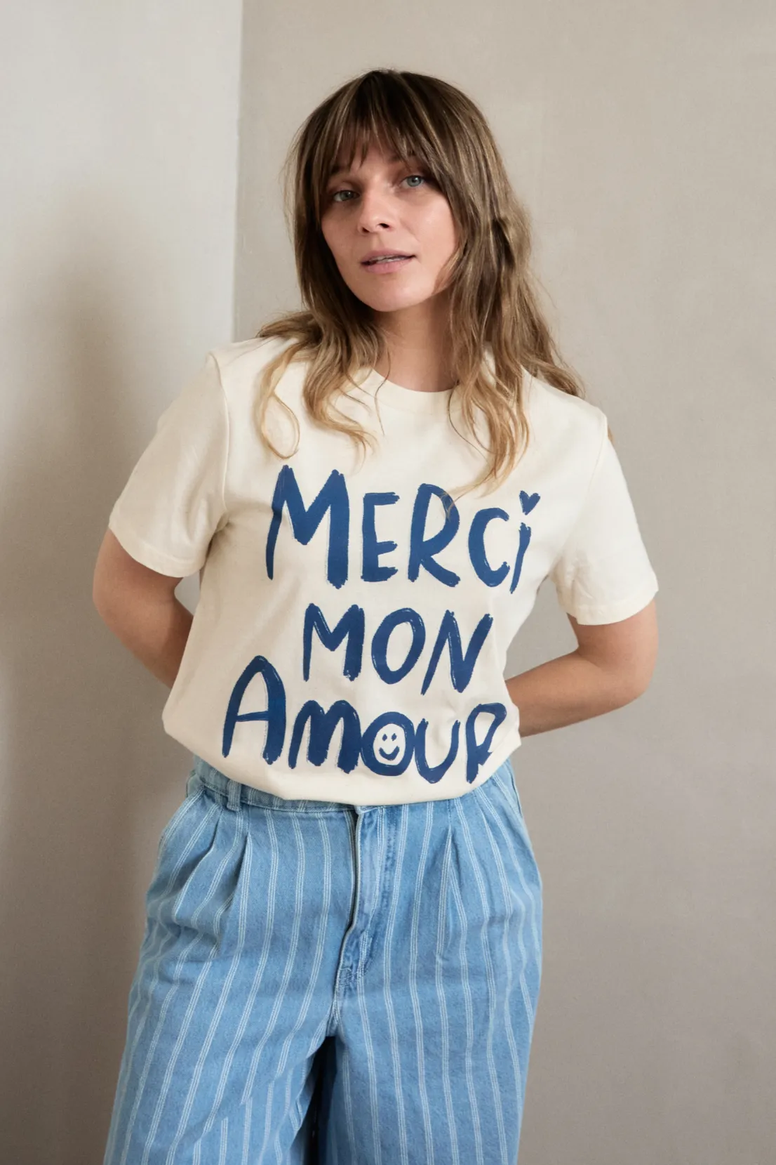 Quick-Drying Shirt O&F Merci Mon Amour Tee