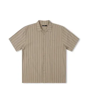 informal gathering REYNOLDS STRIPED SS SHIRT // MOSS