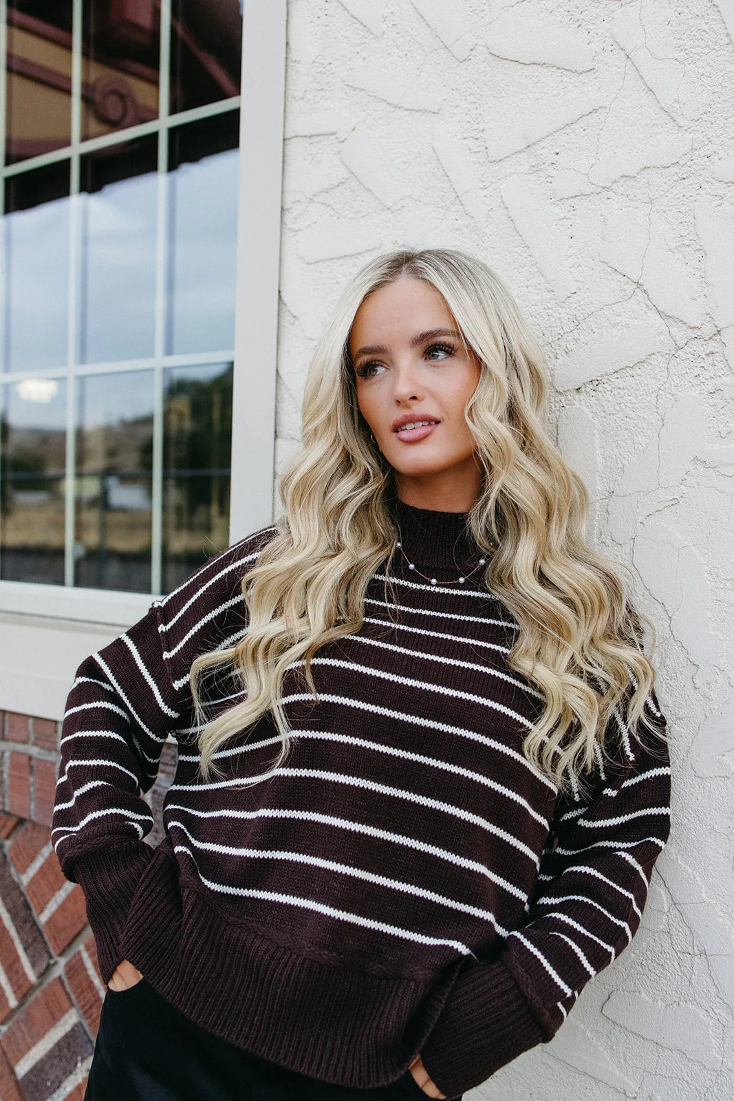 Barrel Room Knit Sweater Classic Comfort Anti Pilling