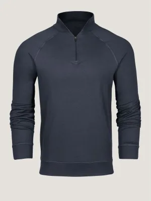 Odyssey Blue Quarter Zip Cozy Essentials Performance Comfort