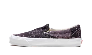 Slip Resistant Outdoor Explorers All Day Beach Walk OG Classic Slip-On "Kith - Moonless Night Bandana"