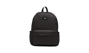 Commute Light Old Skool Check Backpack "Black"
