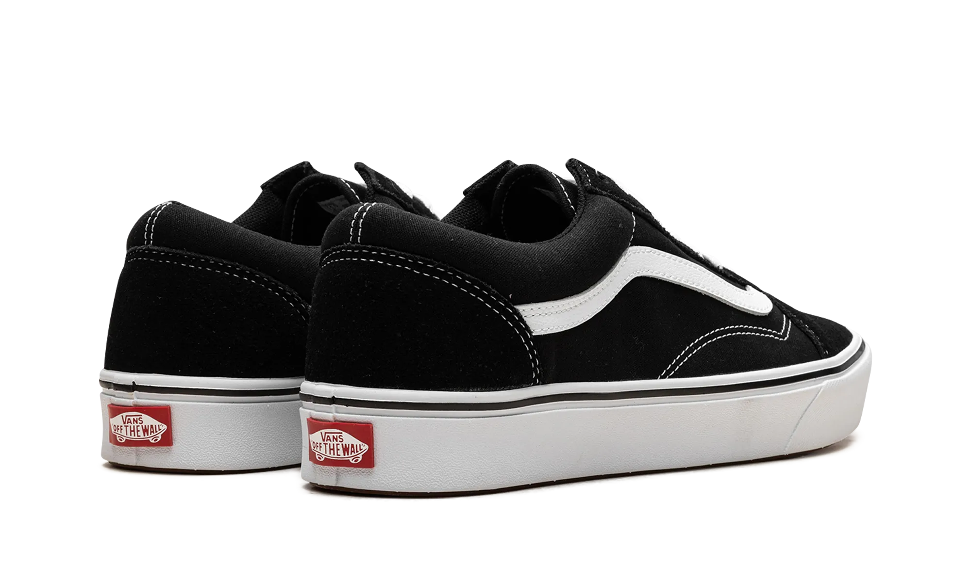 Old Skool Comfy Cush "Black White" Shock Absorption Midsole