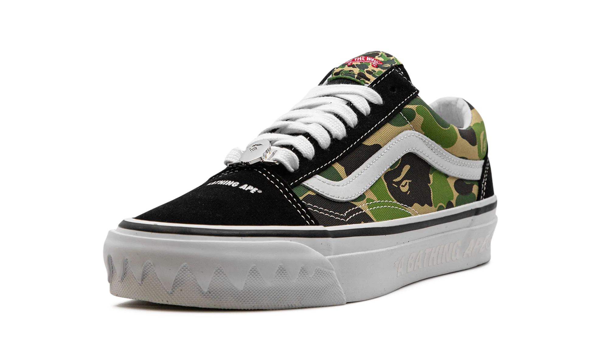 Old Skool "Bape" hook and loop closure Teen Edge