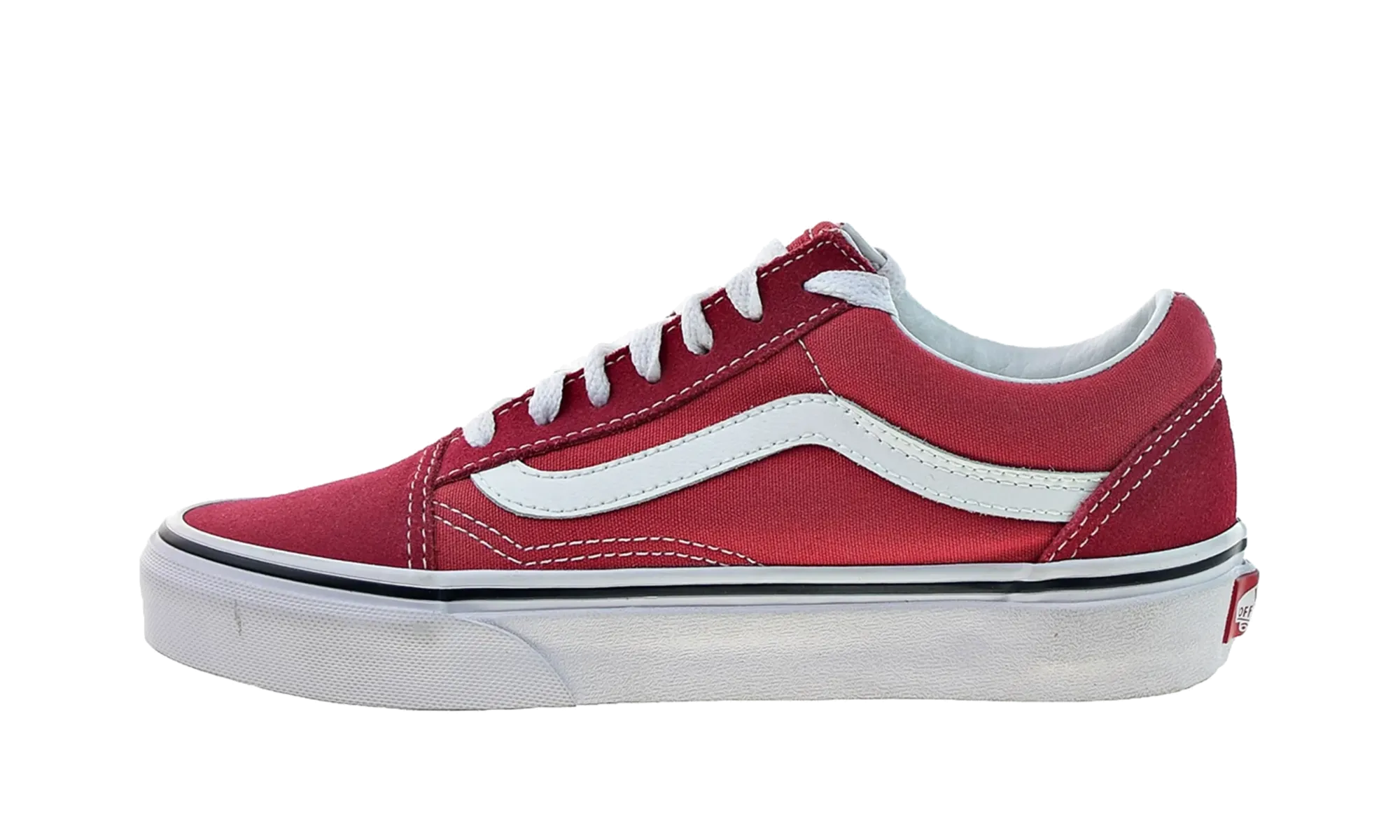 Power Base Step Ahead Old Skool "Crimson-White"