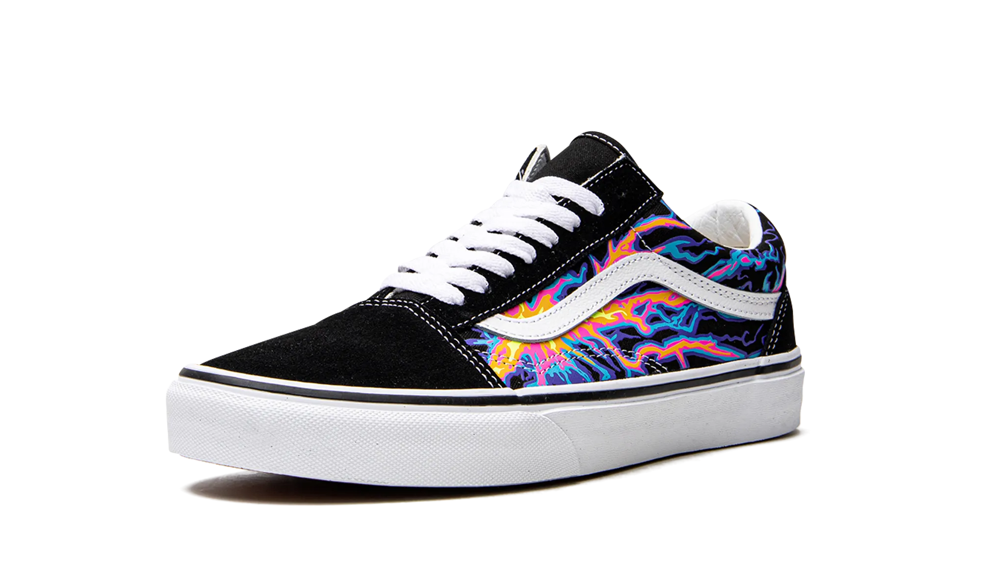 Thermoplastic Frame Shock Absorbing Midsole Old Skool "Electric Flames"