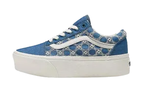 Old Skool "Stackform - Denim Blue" Airy Design Tech Glow