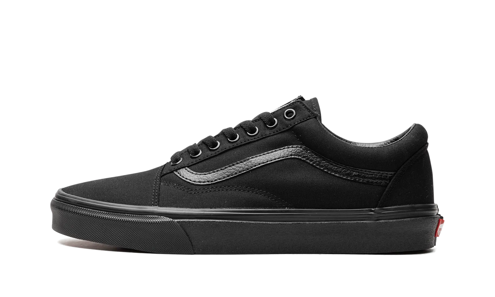 Shock Absorbing Midsole Heart Glow Old Skool "Triple Black Canvas"