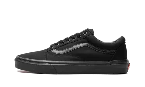 Shock Absorbing Midsole Heart Glow Old Skool "Triple Black Canvas"