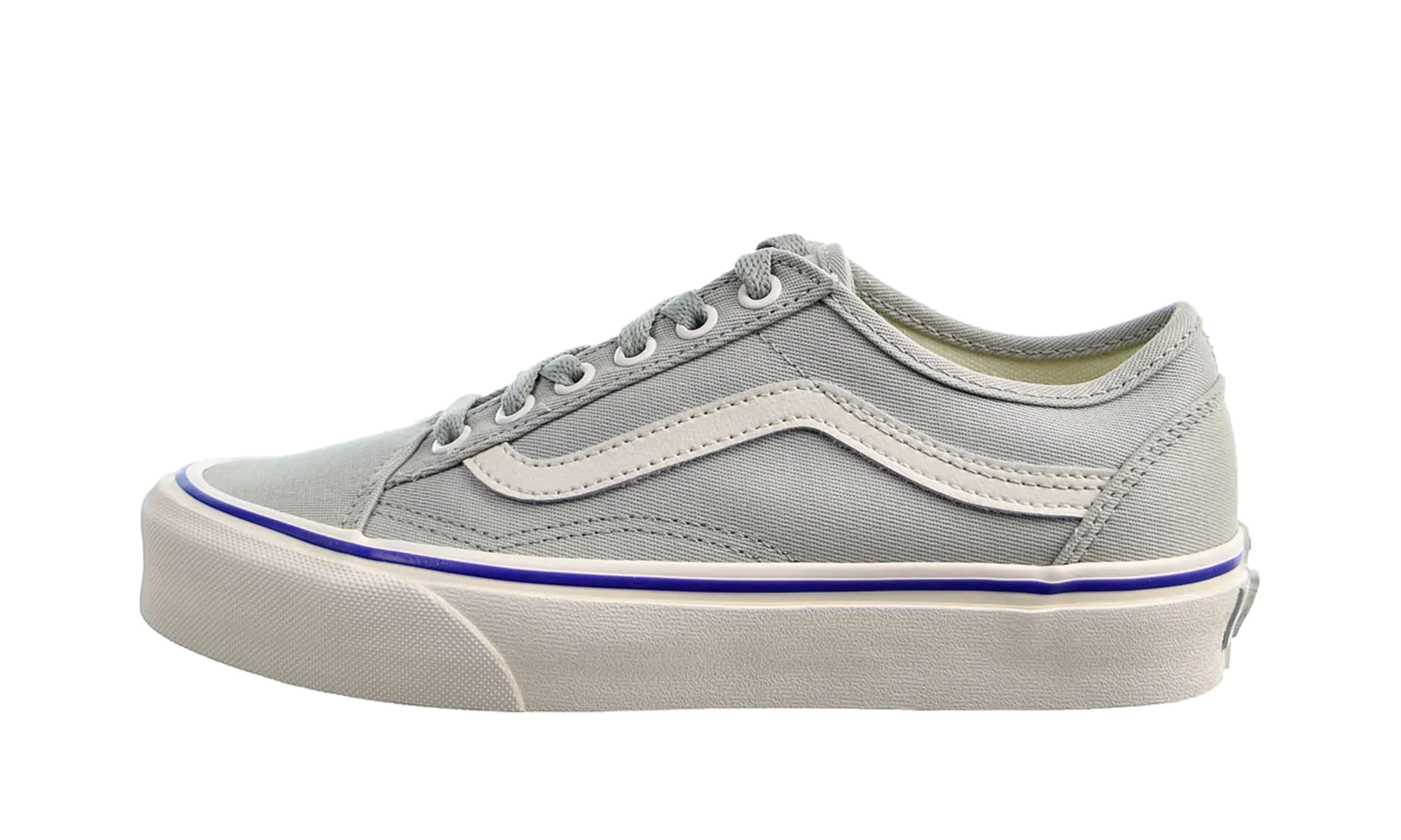 Old Skool Tape "Mineral Grey-Spectrum Blue" Lace Up