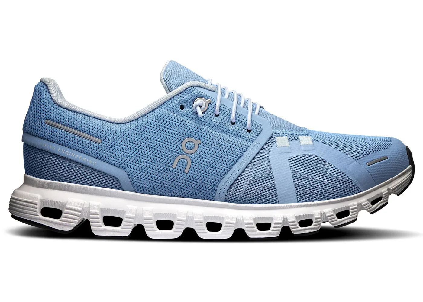 On Running Cloud 6 Chambray White (Women'S) running for religious events summer running shoe climate