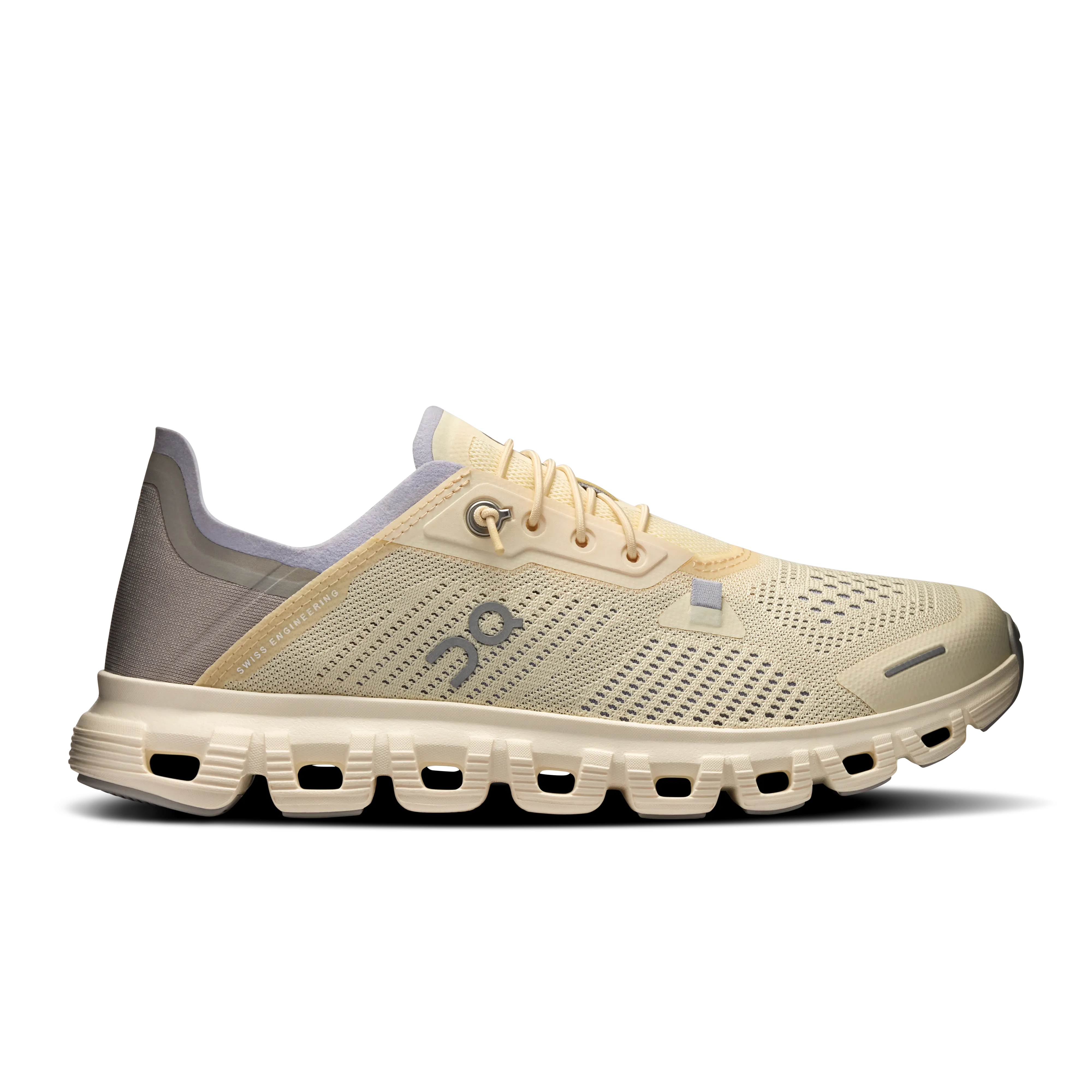 Tapered Heel Counter Breathable Insole Layer On Running Cloud 6 Coast Castor Fog (Women'S)