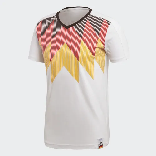 Relaxed fit style adidas GERMANY WORLD CUP Country Identity Tee | White | Men's