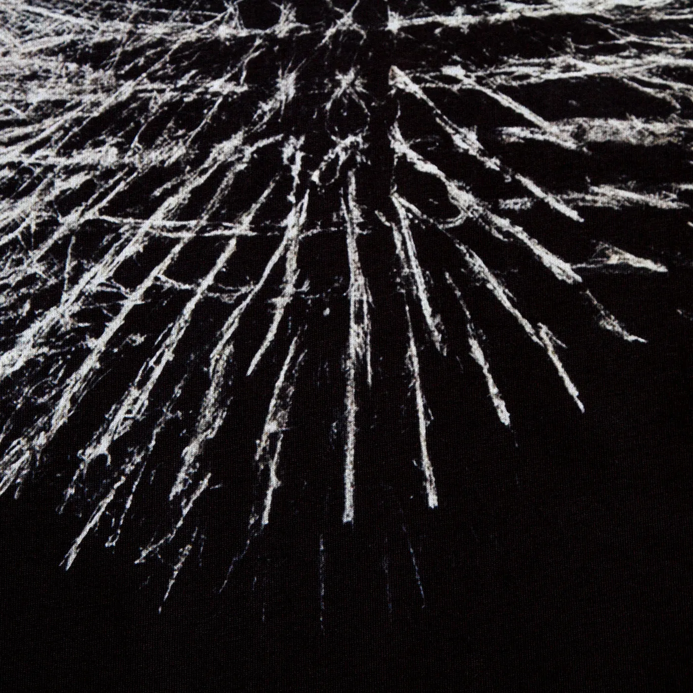 Orb 003 Disco Psychedelia - Pullover Hood - Black Fresh Sporty Herringbone