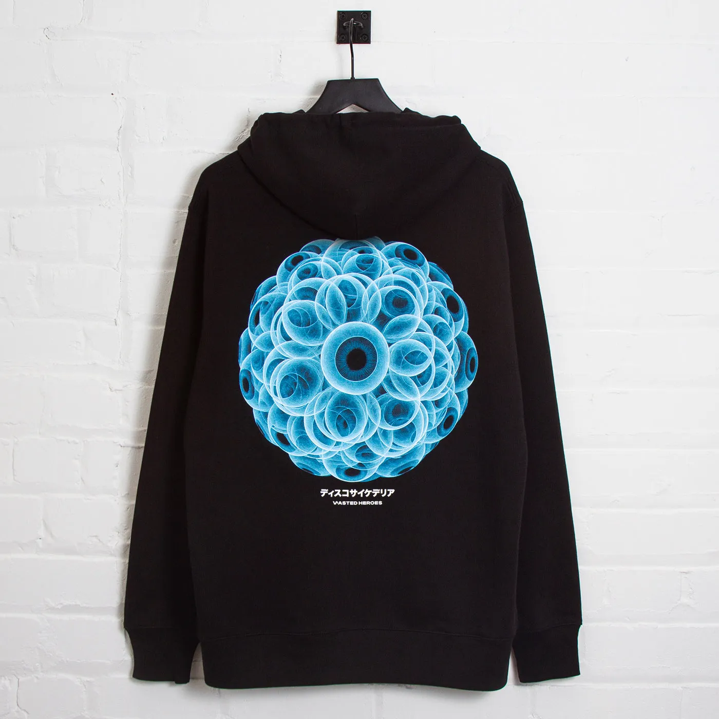 Fashion Fit Orb 047 Disco Psychedelia - Pullover Hood - Black