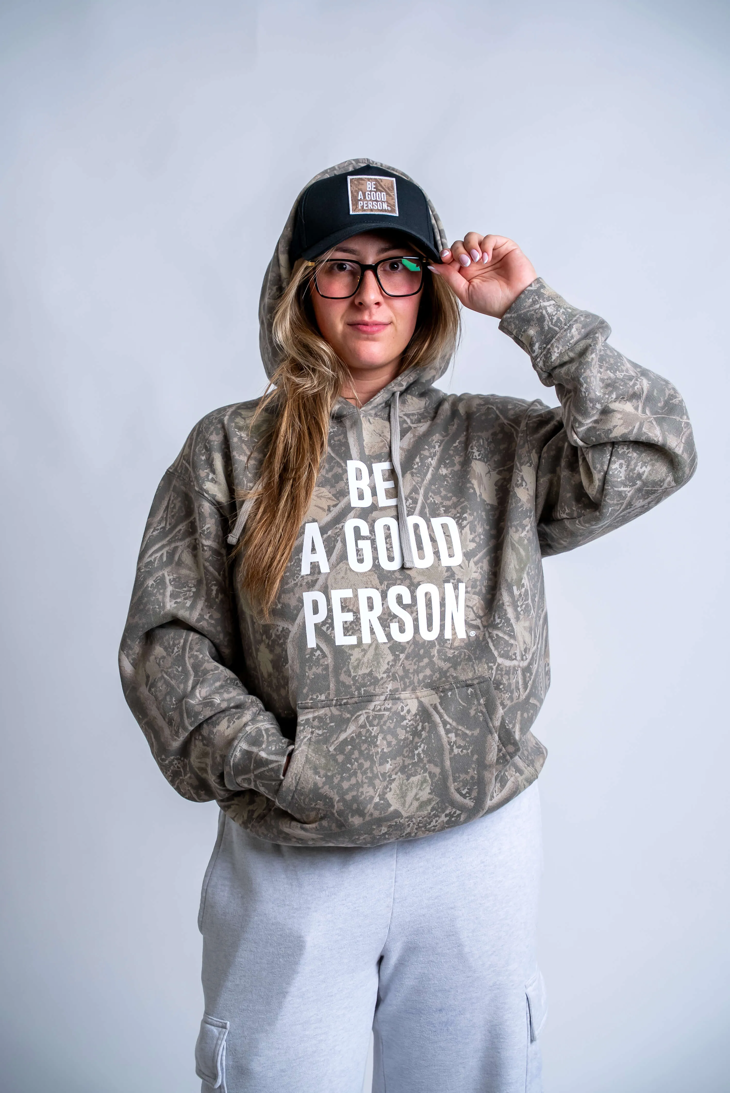 Signature Mid-Weight Hoodie - Deadwood Camo Daily Staple Machine washable