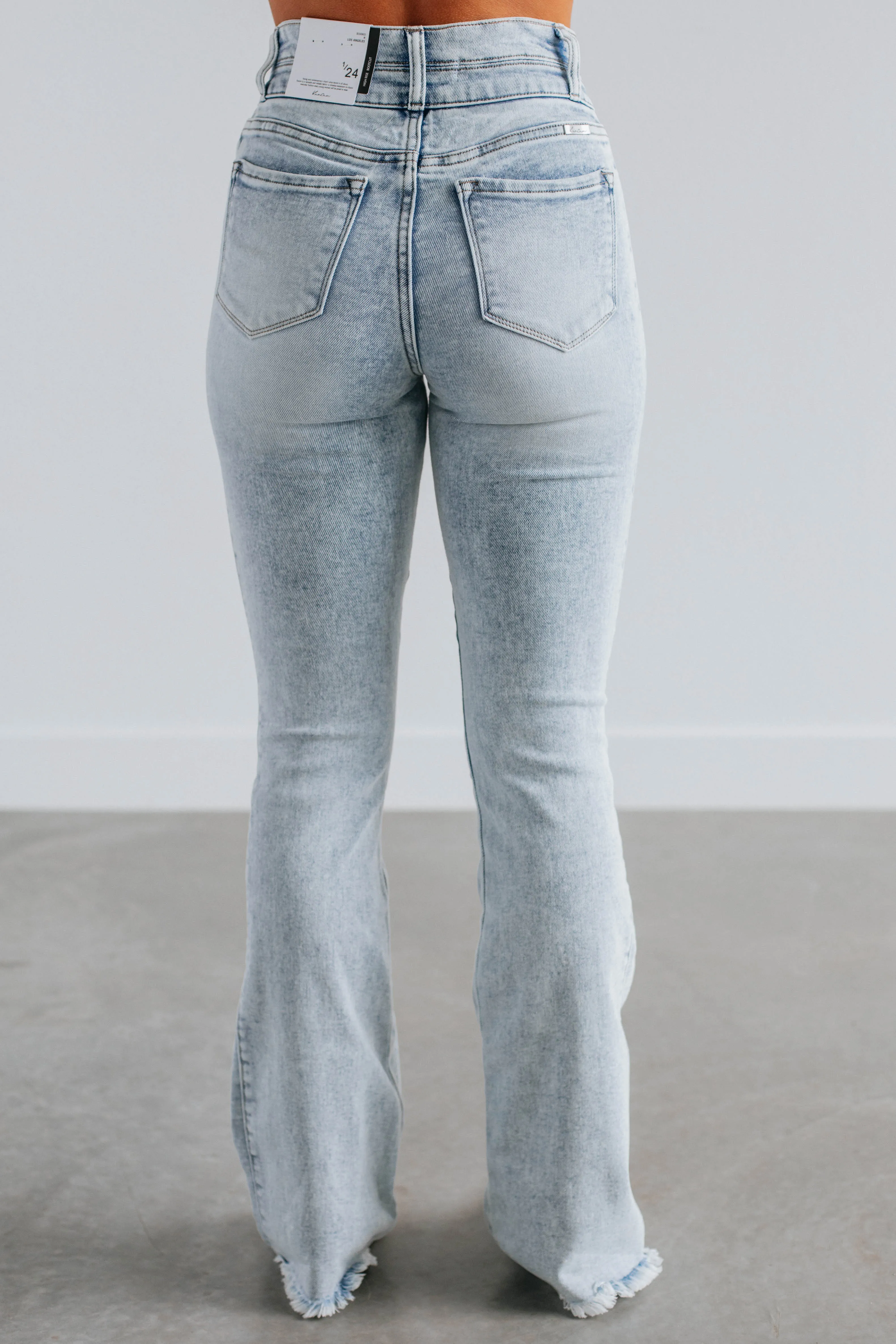 Orlando KanCan Bootcut Jeans - Light Wash High Quality Eco Friendly