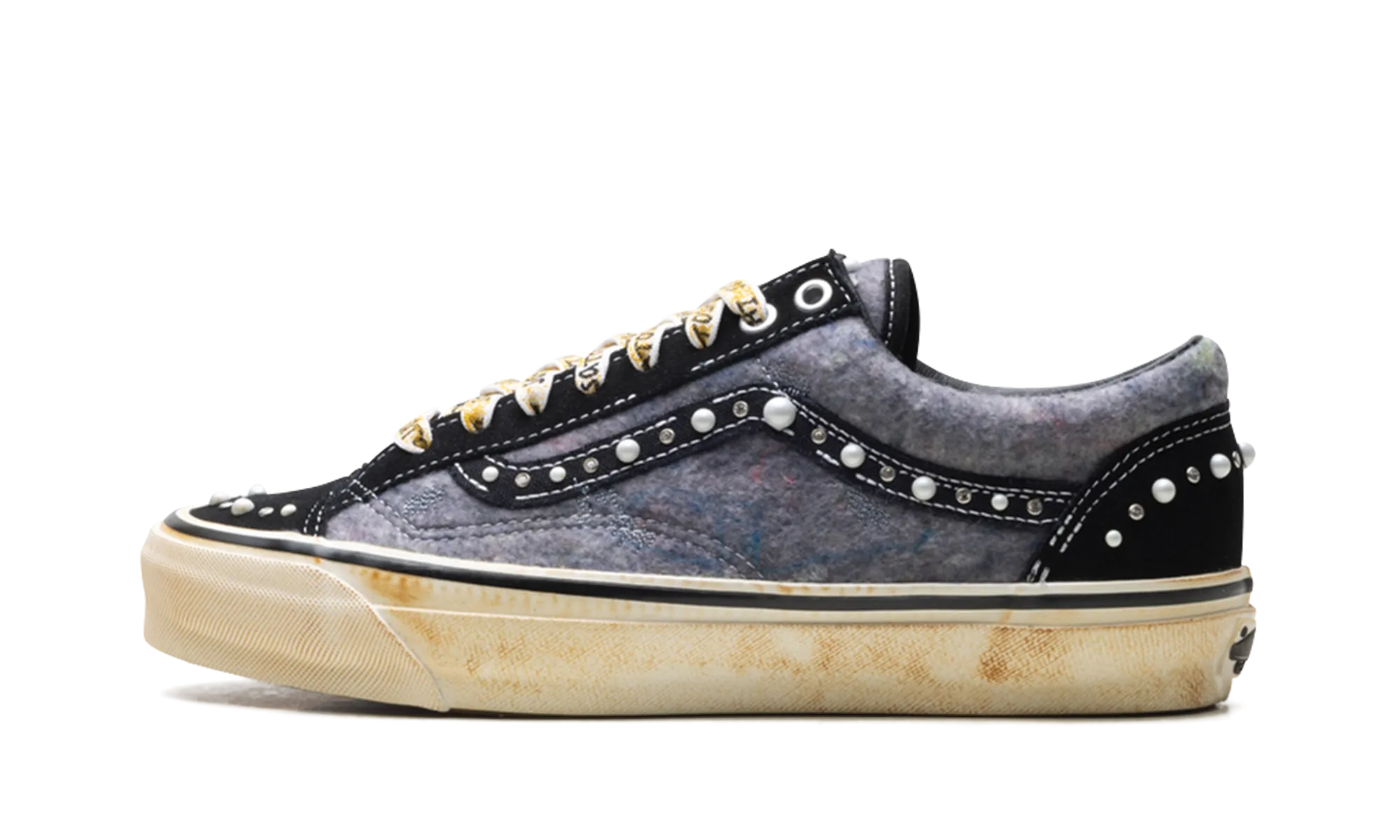 Comfort Slope OTW Old Skool Reissue 36 "Satoshi Nakamoto Pearlized Speckled Moving Blanket Grey"