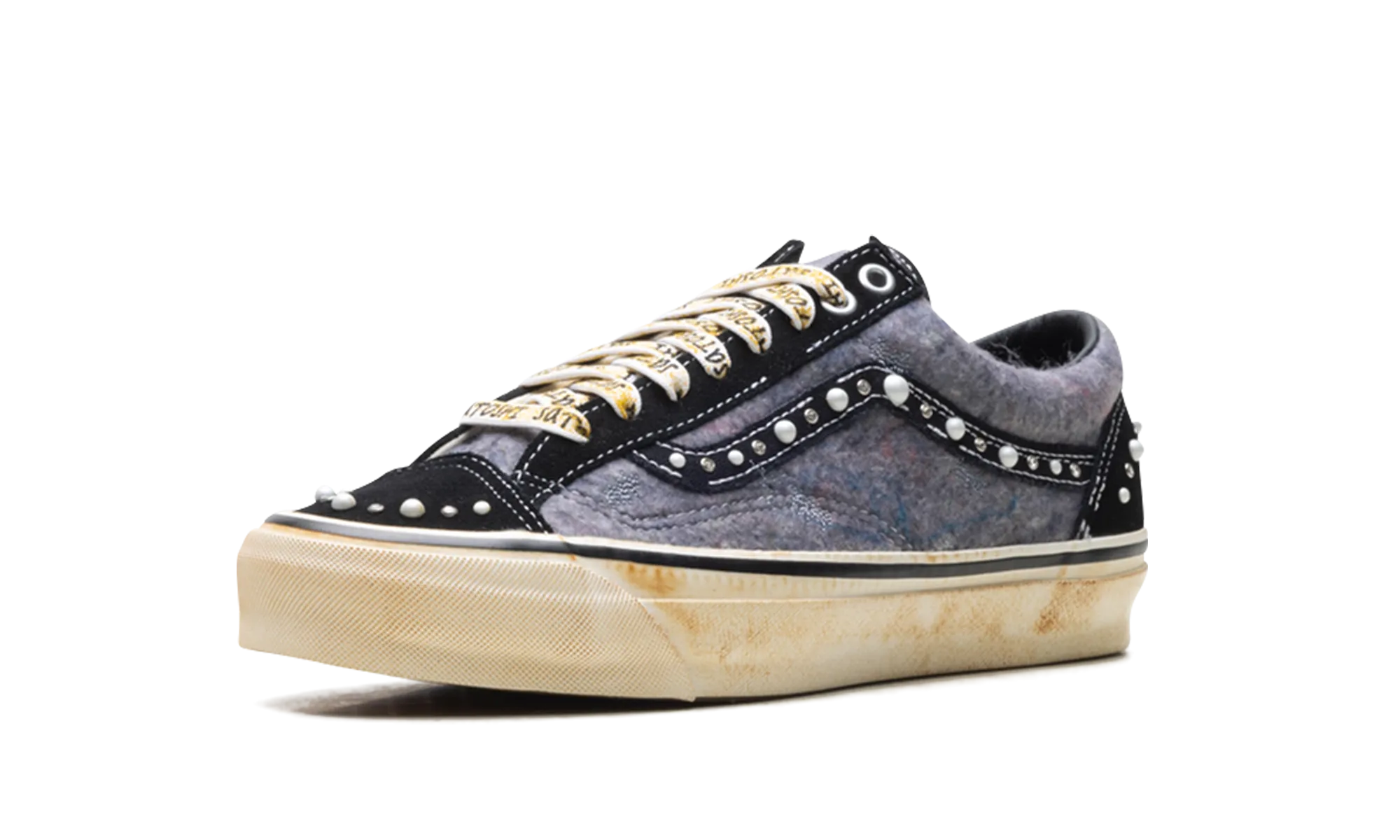 Game Ready OTW Old Skool Reissue 36 "Satoshi Nakamoto Pearlized Speckled Moving Blanket Grey"