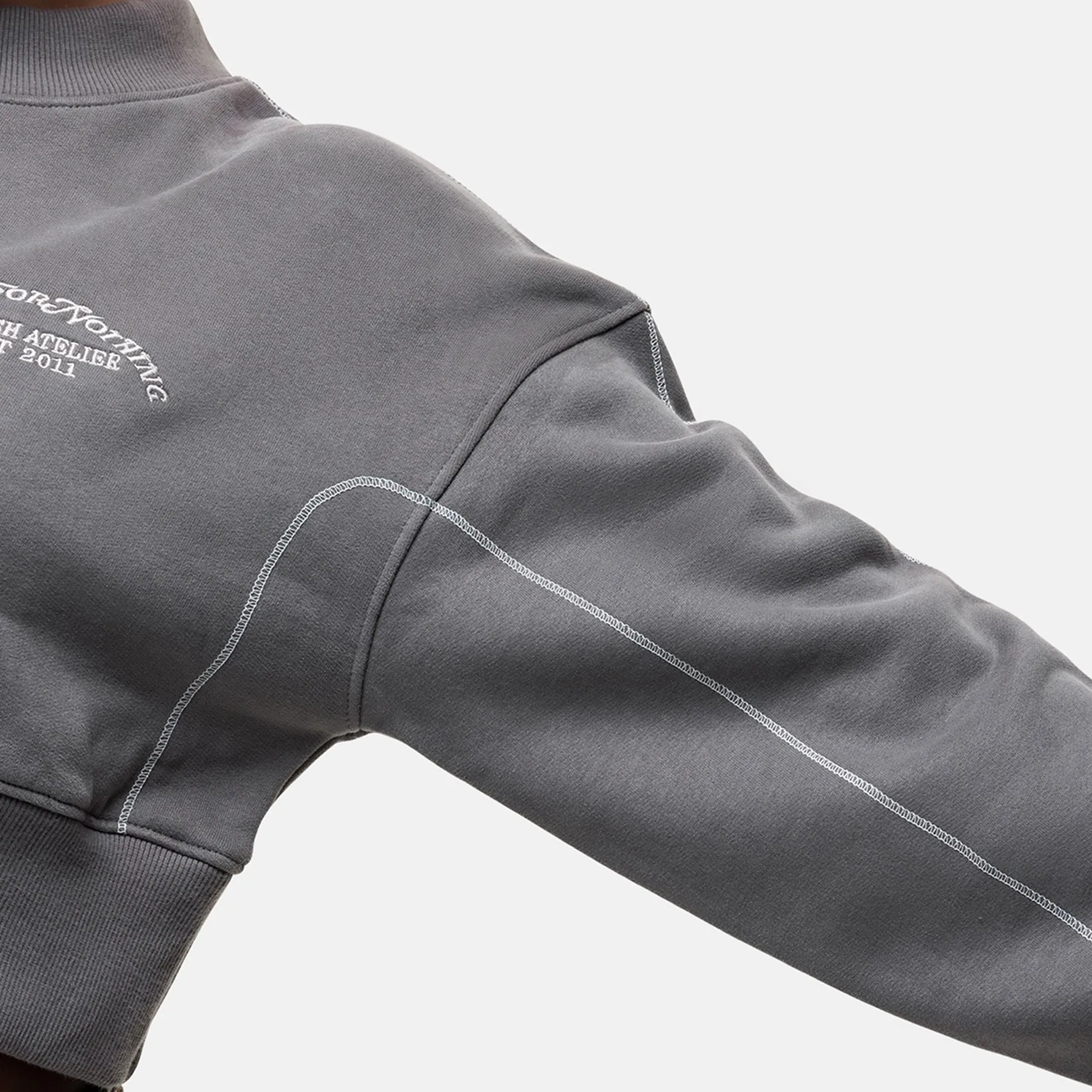 Overlock Washed Gunmetal Hoodie Street Bold product future prospects