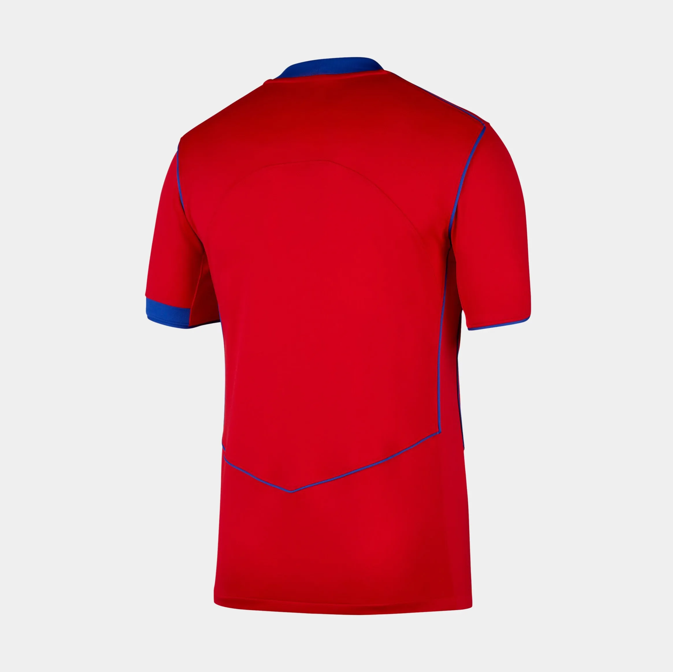 High Elasticity Fabric Aerodynamic Cut Paris Saint Germain Third Stadium 2025/26 Replica Mens Jersey (Global Red/Sport Red/Hyper Royal)