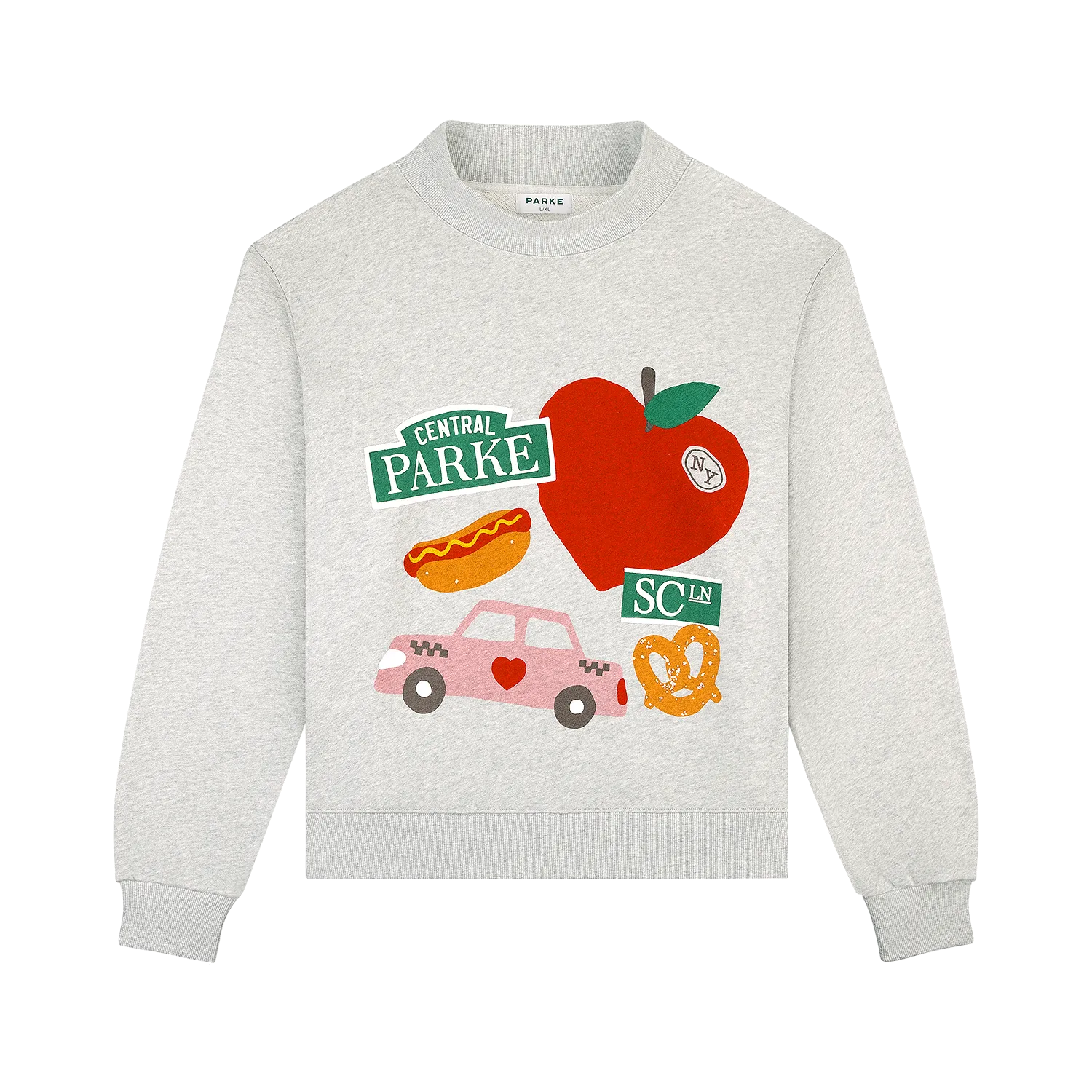 Parke x SCL Graphic Mocneck product patch uniqueness Cozy Street Style