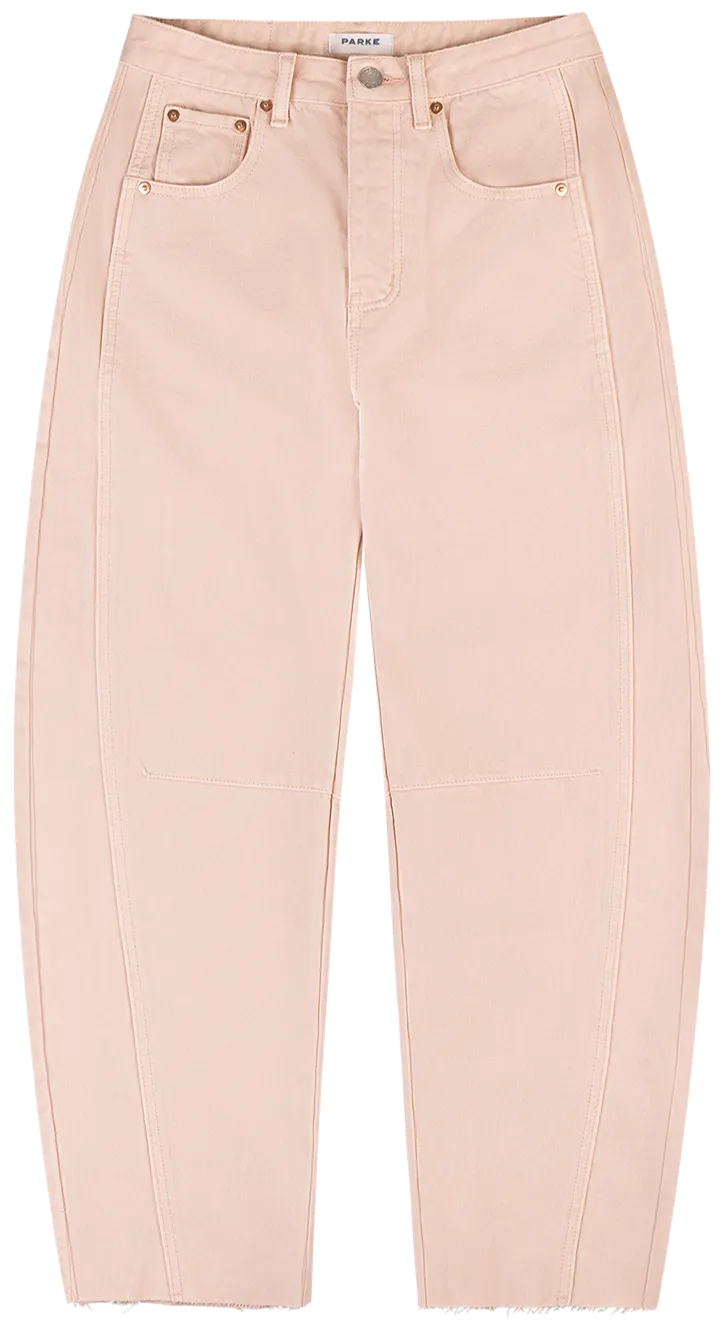 Lightweight Feel Relaxed Cut Parke x SCL Horseshoe Jean