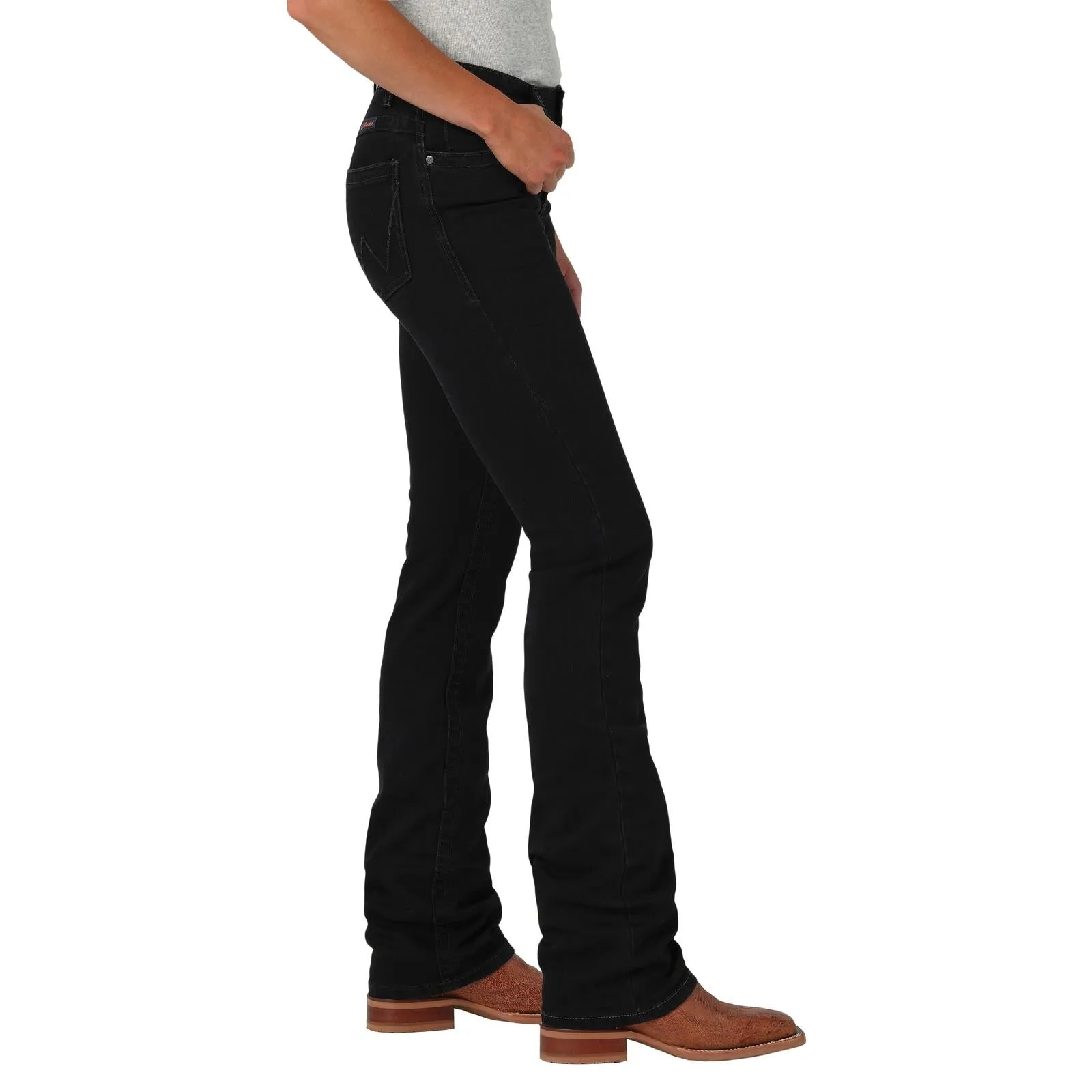 Laidback Style Durable Rivet Hardware Wrangler Women's Willow Ultimate Riding Jean- Molly