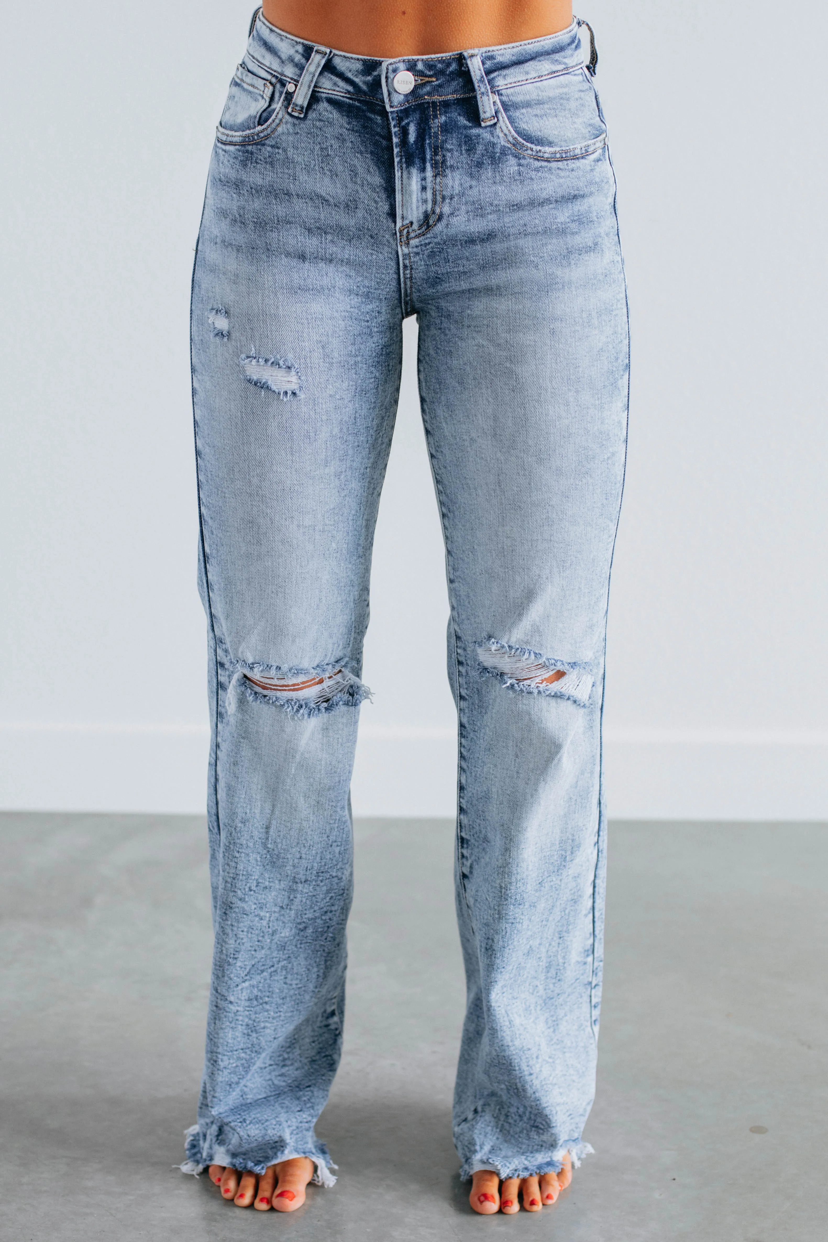 Jazlyn Risen Jeans - Karma Anti Slip Belt Loops