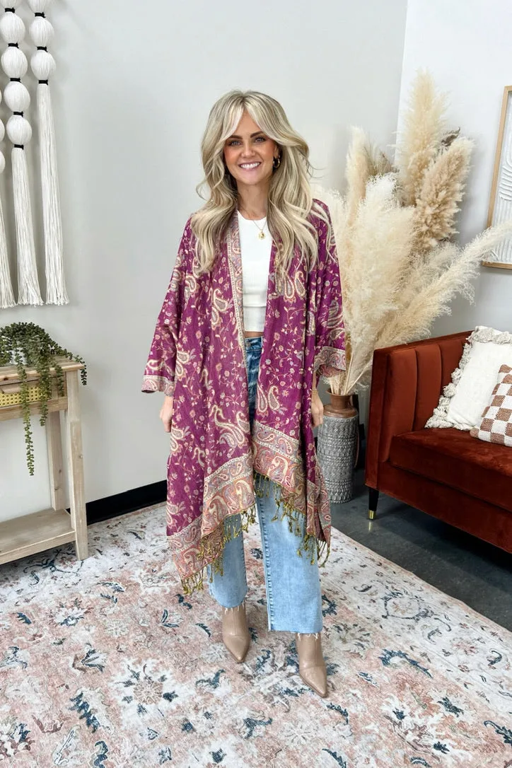 Pondicherry Woven Kimono Daily Warmth