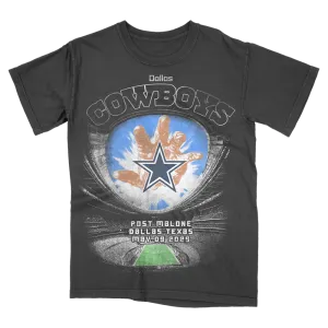 Simple Comfort Post Malone X Dallas Cowboys Stadium T-Shirt