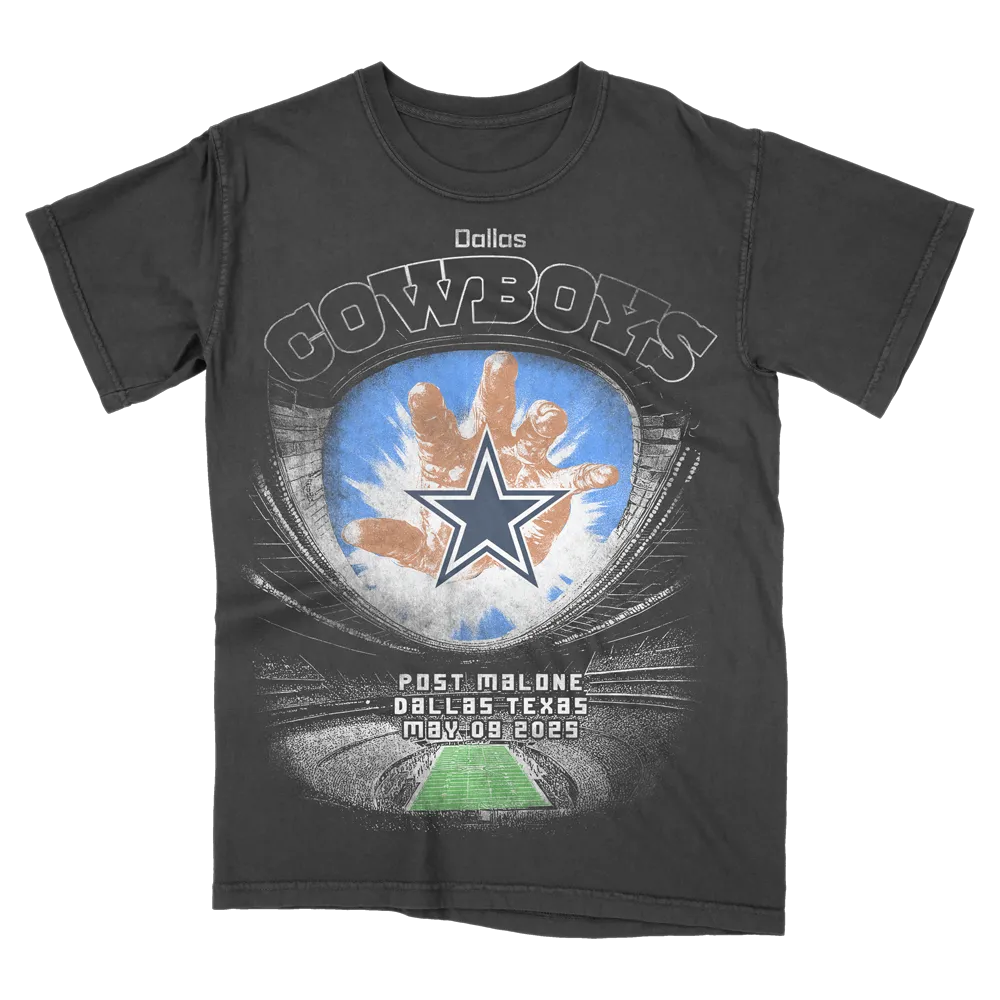 Quality Comfort Anti Static Treatment Post Malone X Dallas Cowboys Stadium T-Shirt