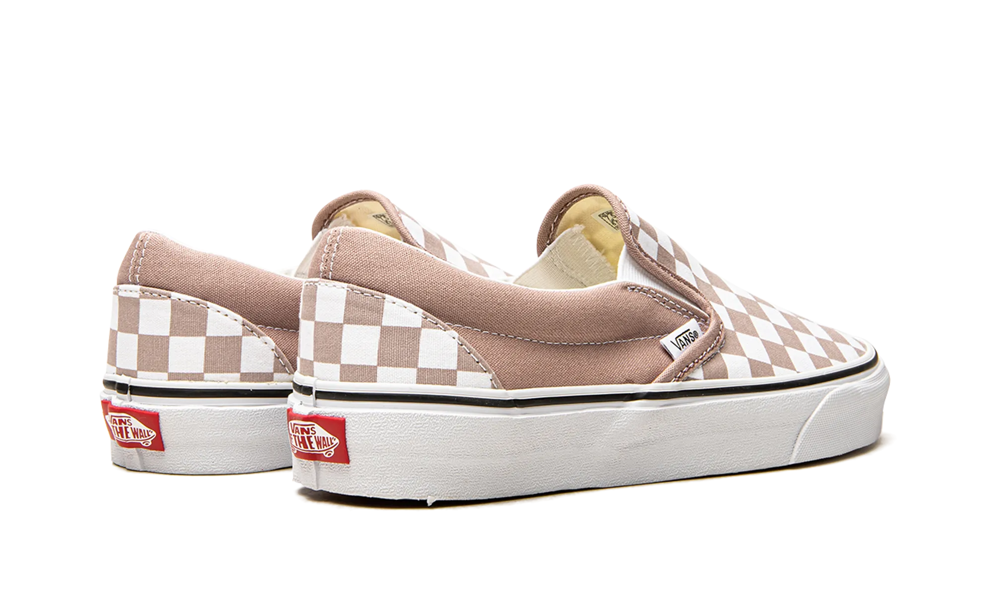 Ergonomic Heel Cup Classic Slip-On "Checkerboard"
