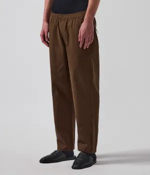 PRAYER HERRINGBONE PANT // BROWN Wrinkle Resistant