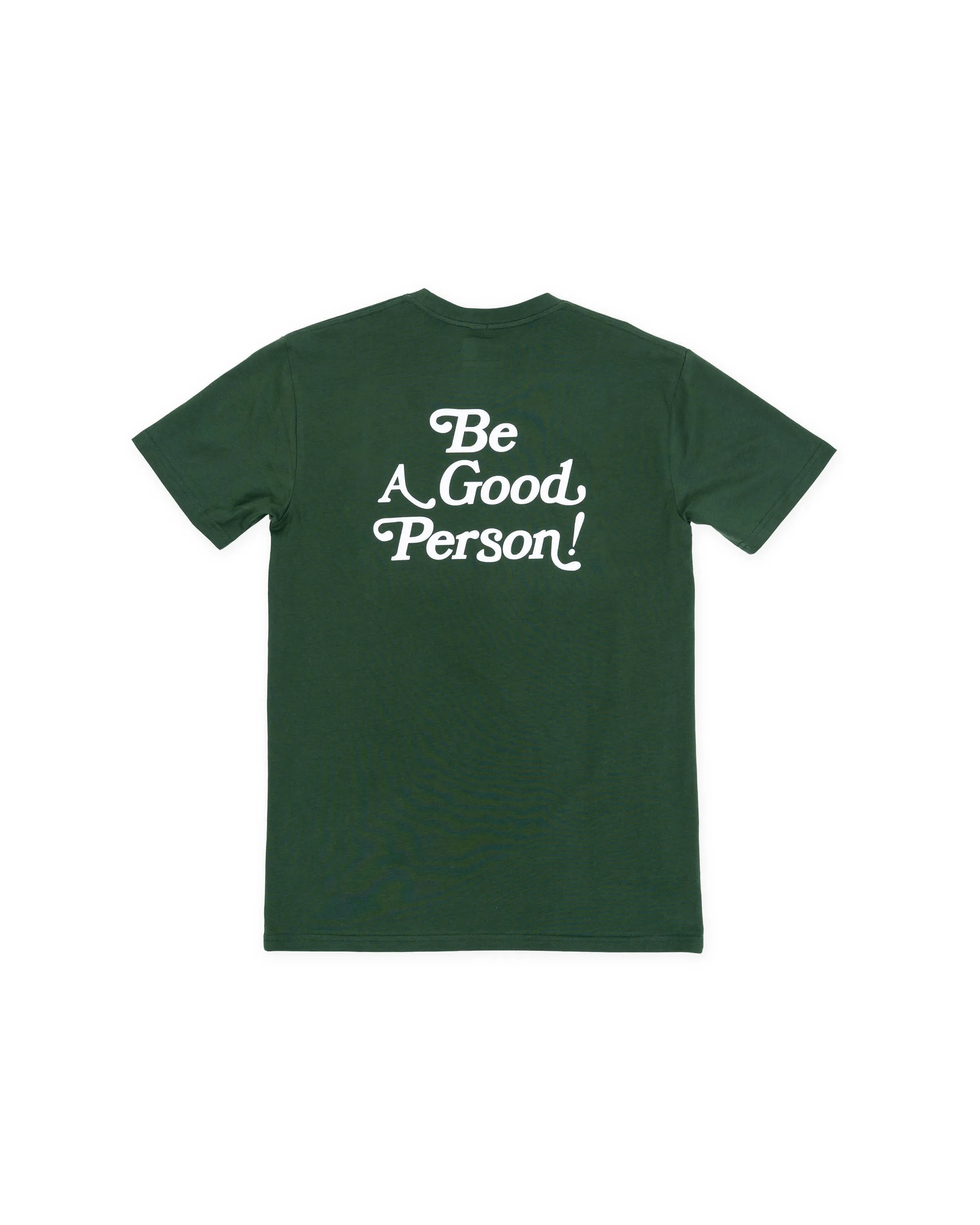 Exclamation T-Shirt - Green Lightweight Comfort