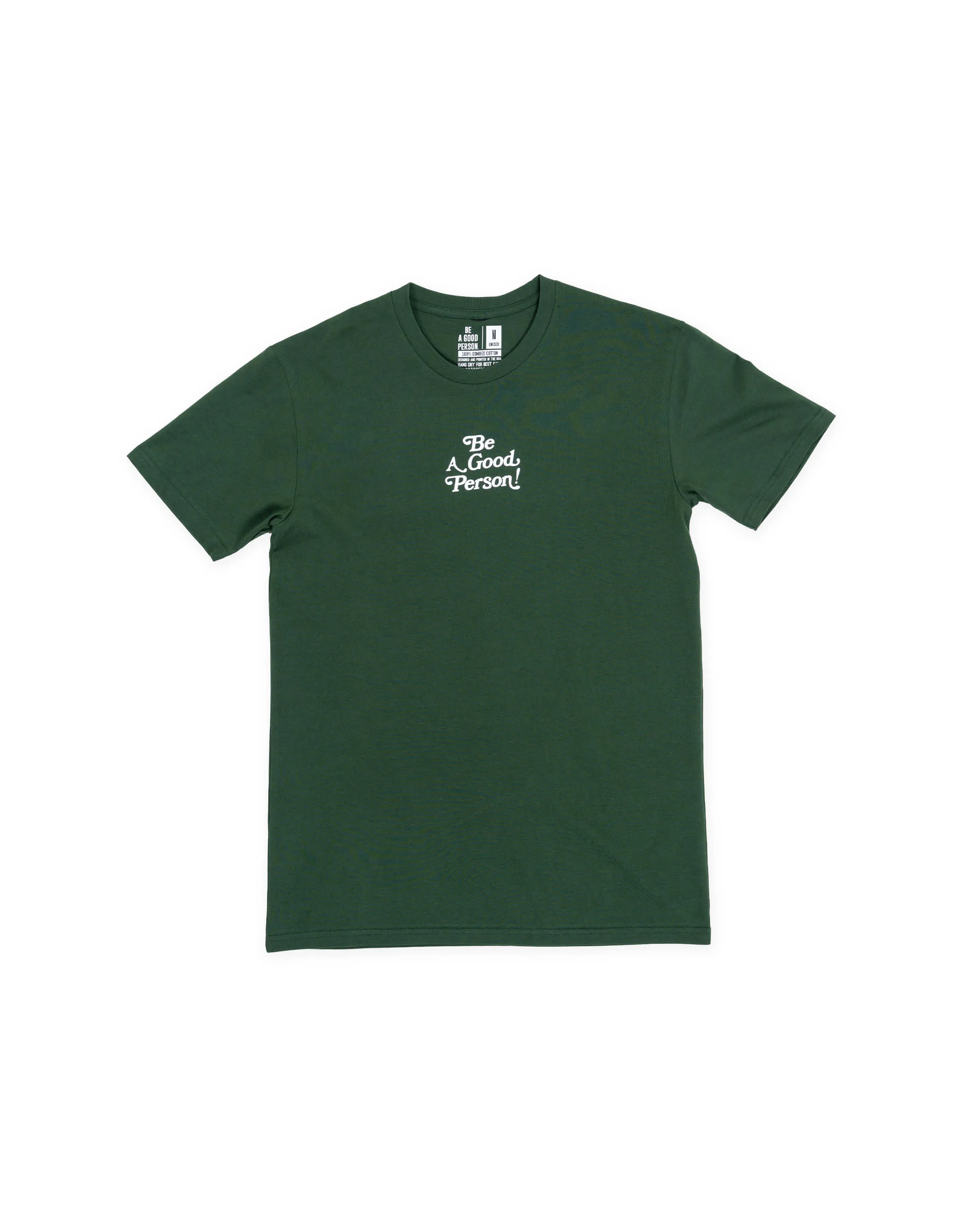 Exclamation T-Shirt - Green Non Shrink Material