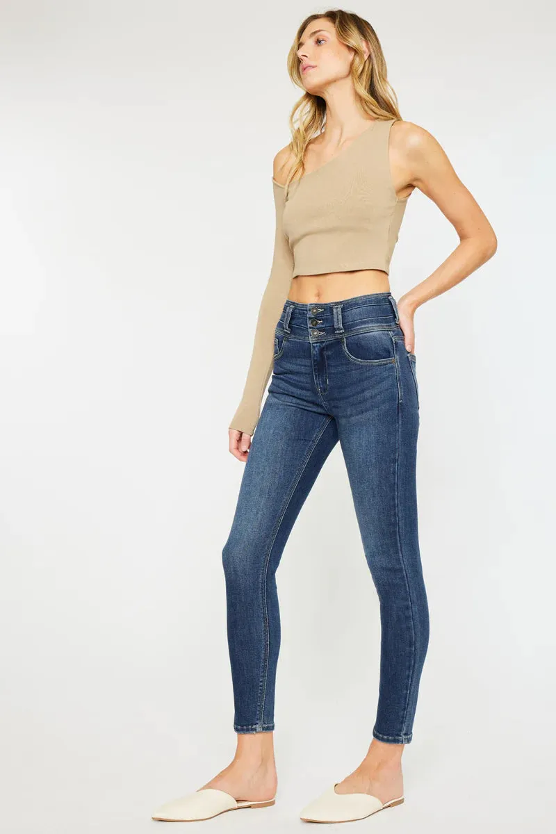 Casual Spring Mood Classic Wear Life Ready KanCan High Rise Alexandria Super Skinny Jean
