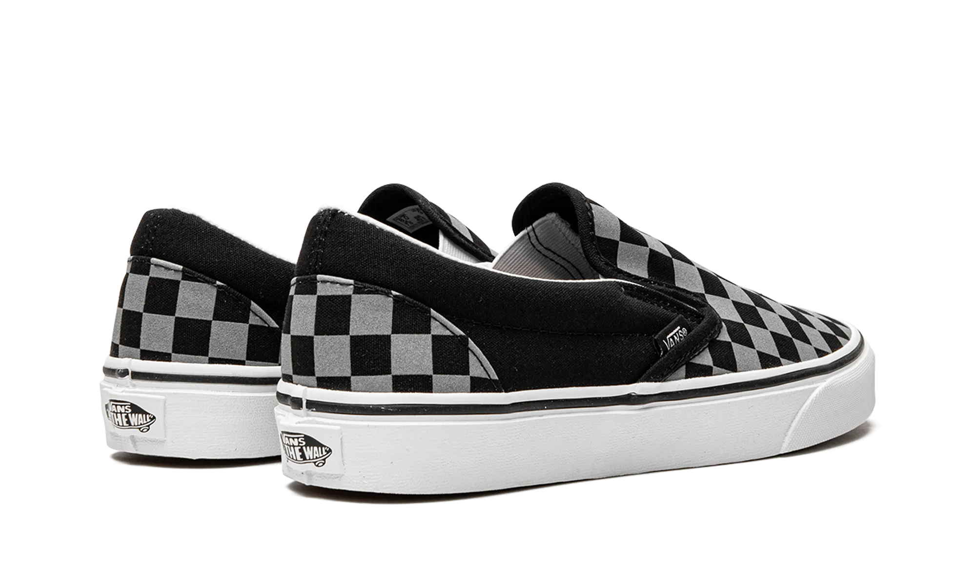 Slip-On "Cosmic Check" Ergonomic Footbed Shape Old School