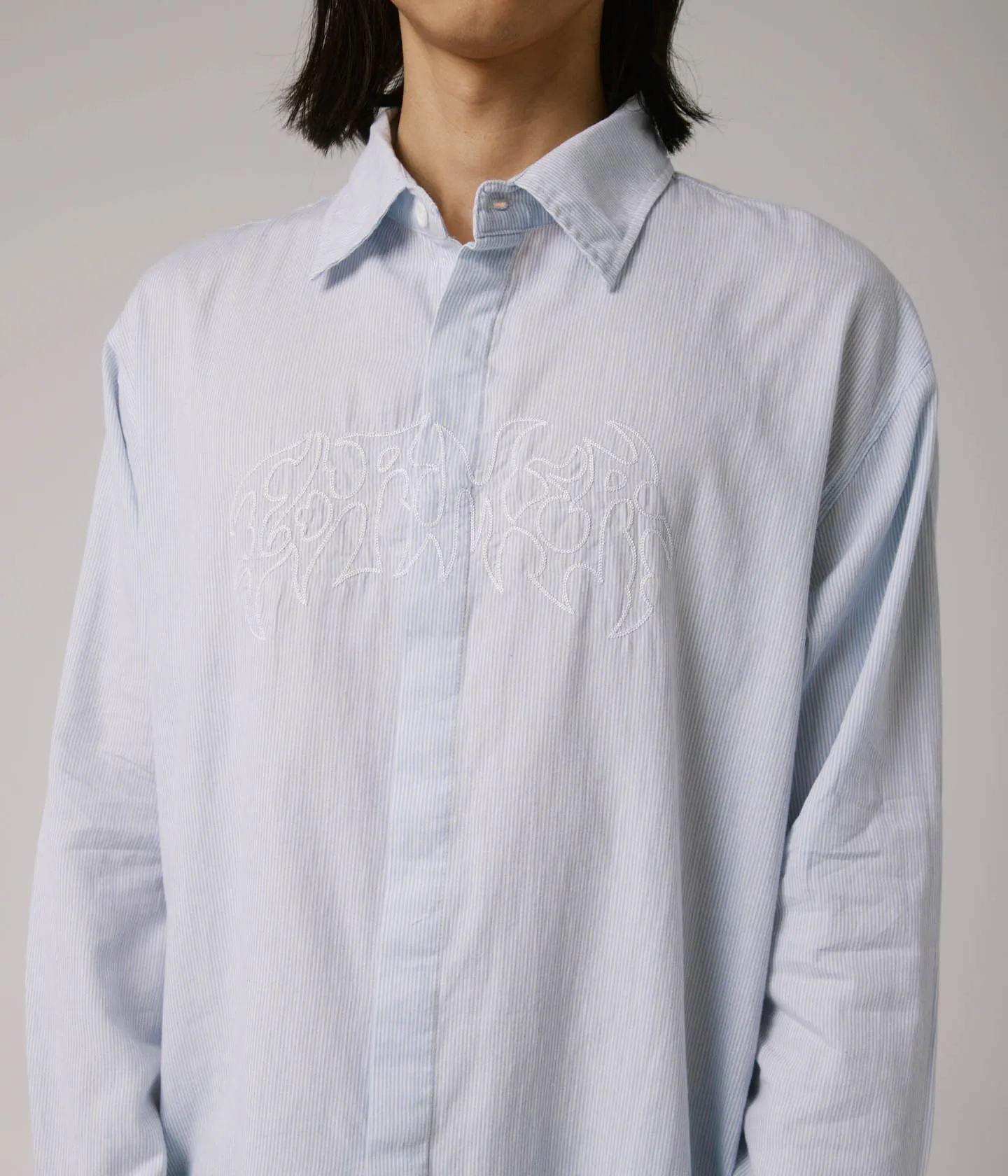 Christmas PUNCTURE LS SHIRT // WHITE