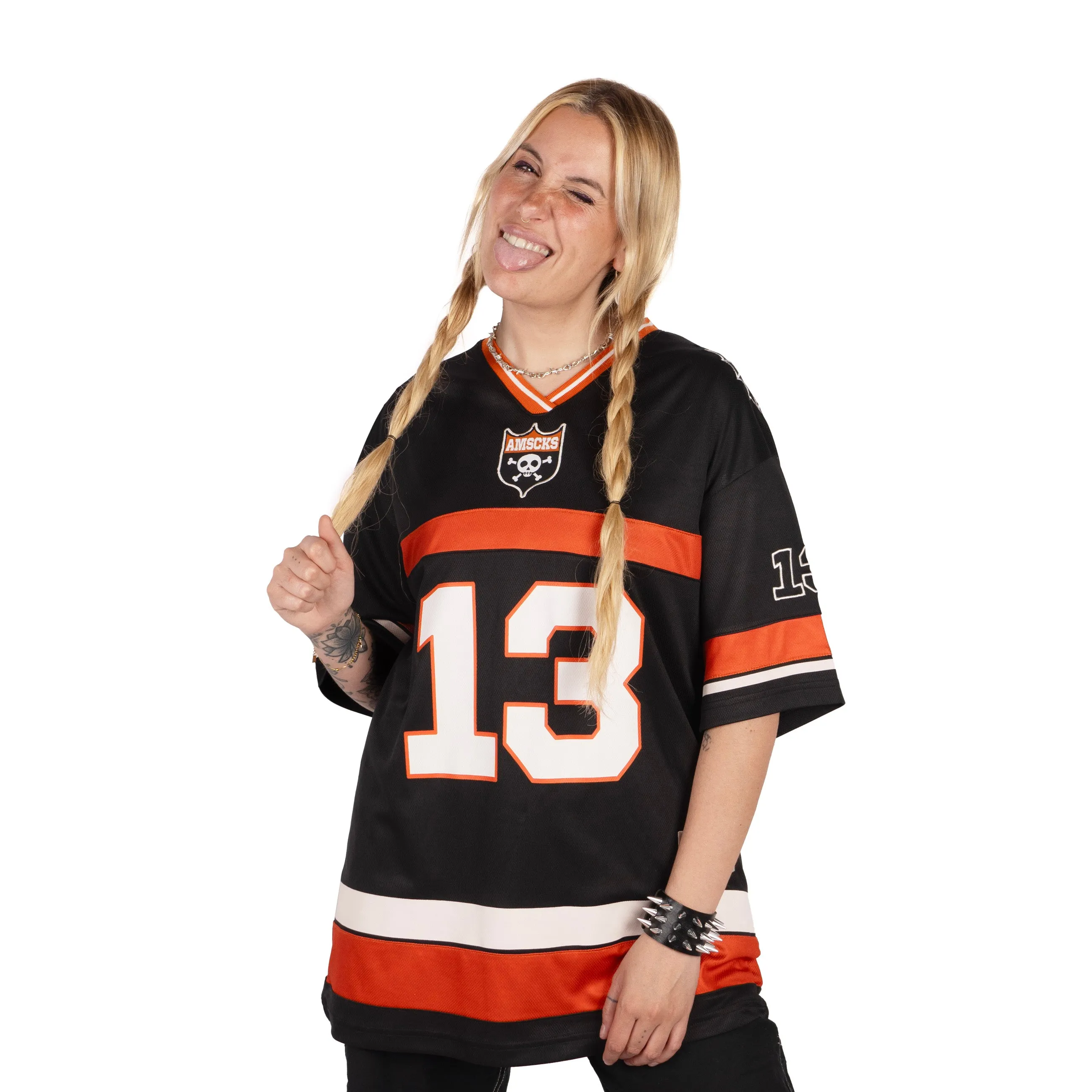 Ribbed collar Punk Smasher - NFL T-Shirt