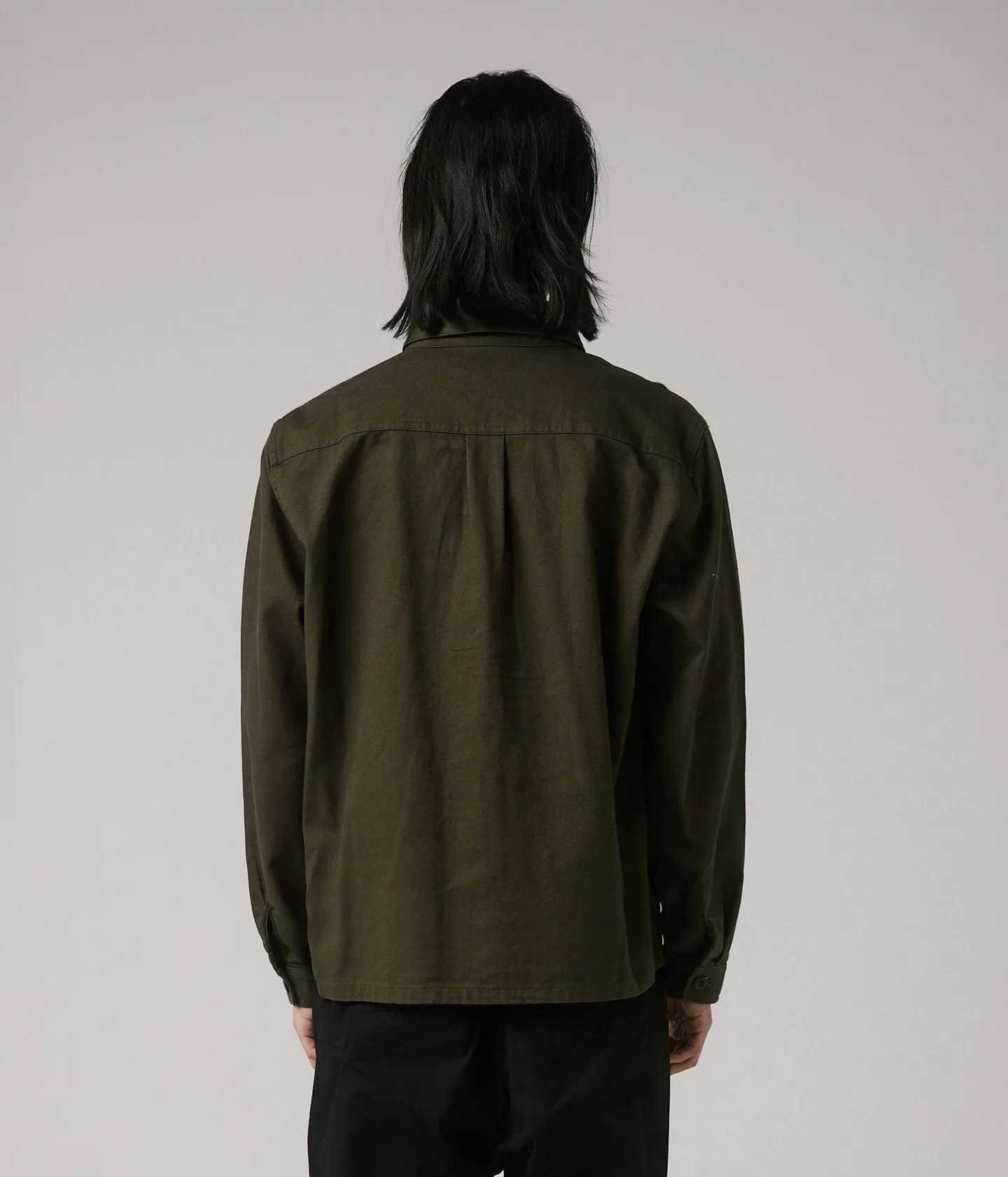 MultipurposeUse DARING LS OVERSHIRT // DEEP OLIVE