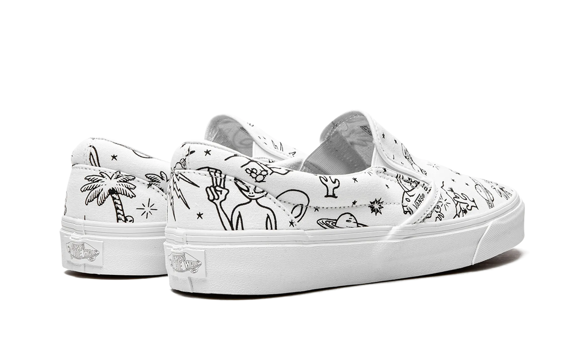 Classic Slip-On "UFO - U-Paint" Multi Density Foam Shock Absorption Technology