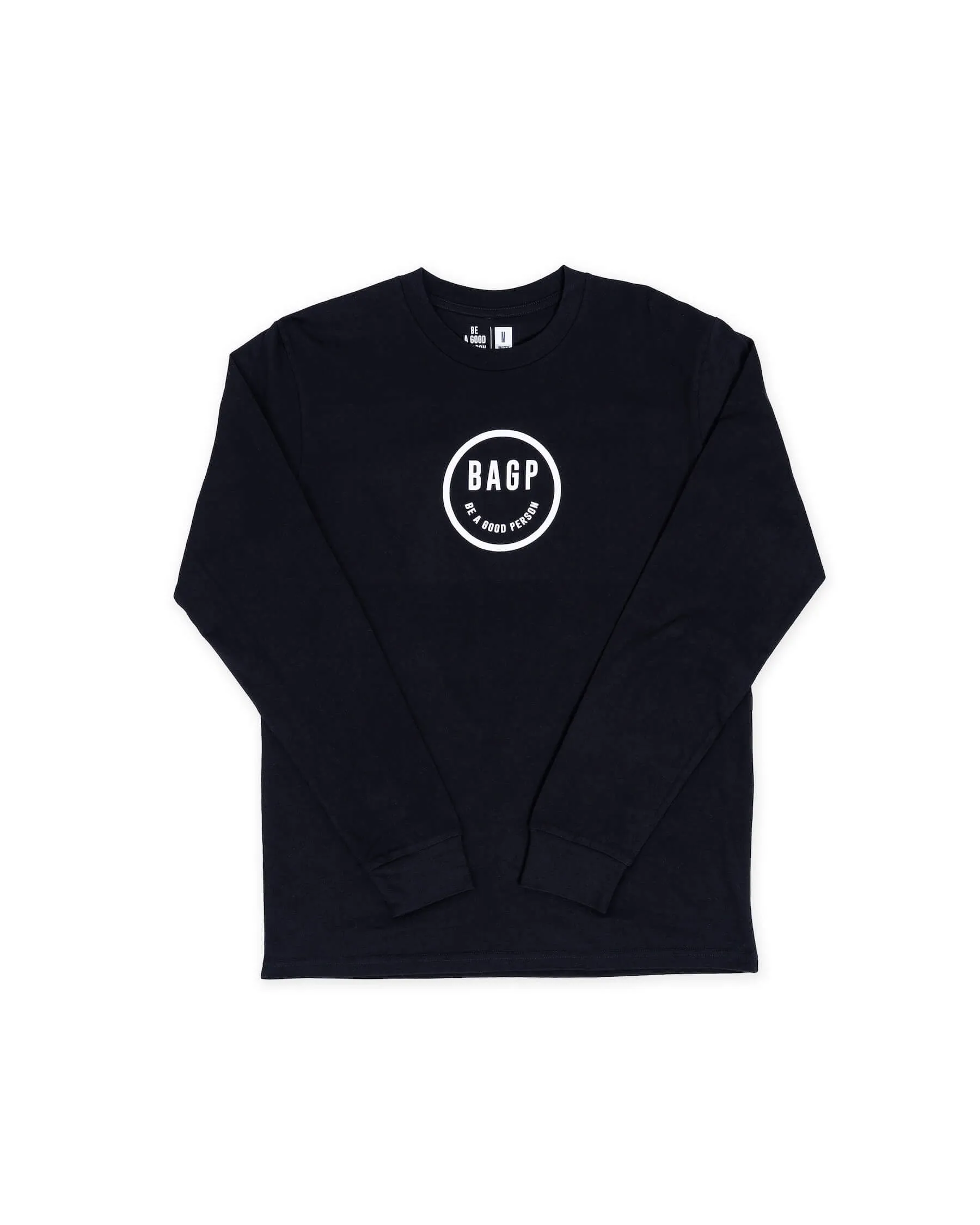 Smiley Long Sleeve - Black Perfect Comfort