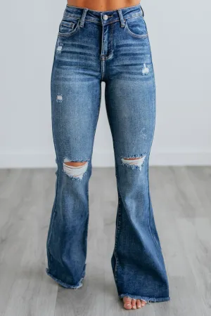Tailored Waistband Casual Vibe Journee Risen Jeans