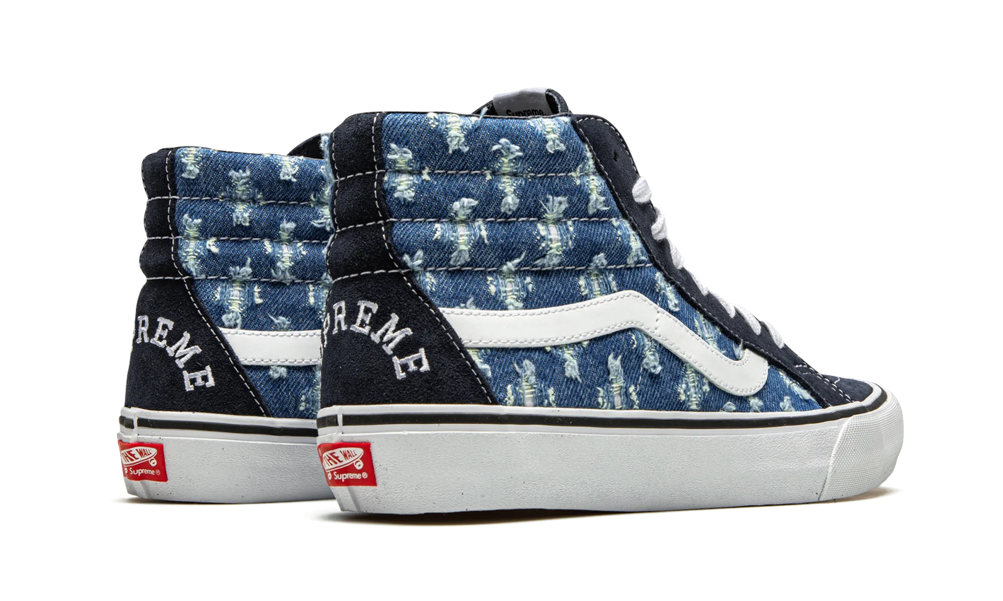 Sk8-Hi "Supreme Hole Punch Denim - Blue" Swift Glide Training