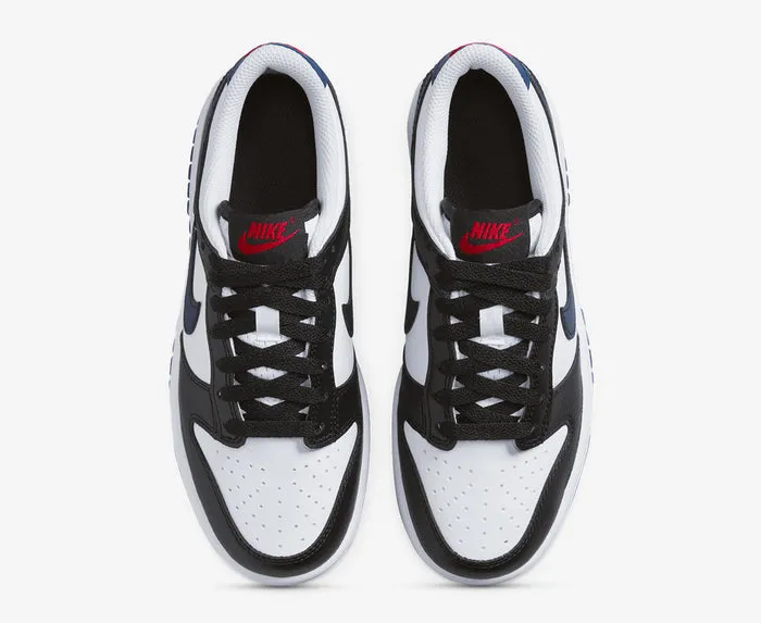 Urban Ride Fit Nike Dunk Low Black White Midnight Navy Sale