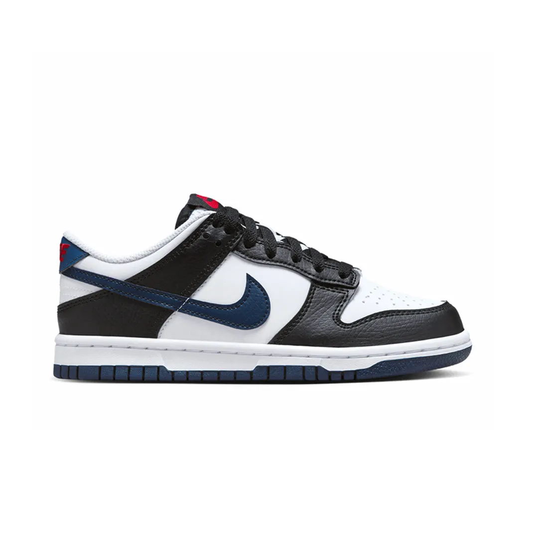 Nike Dunk Low Black White Midnight Navy Sale Trendy Look