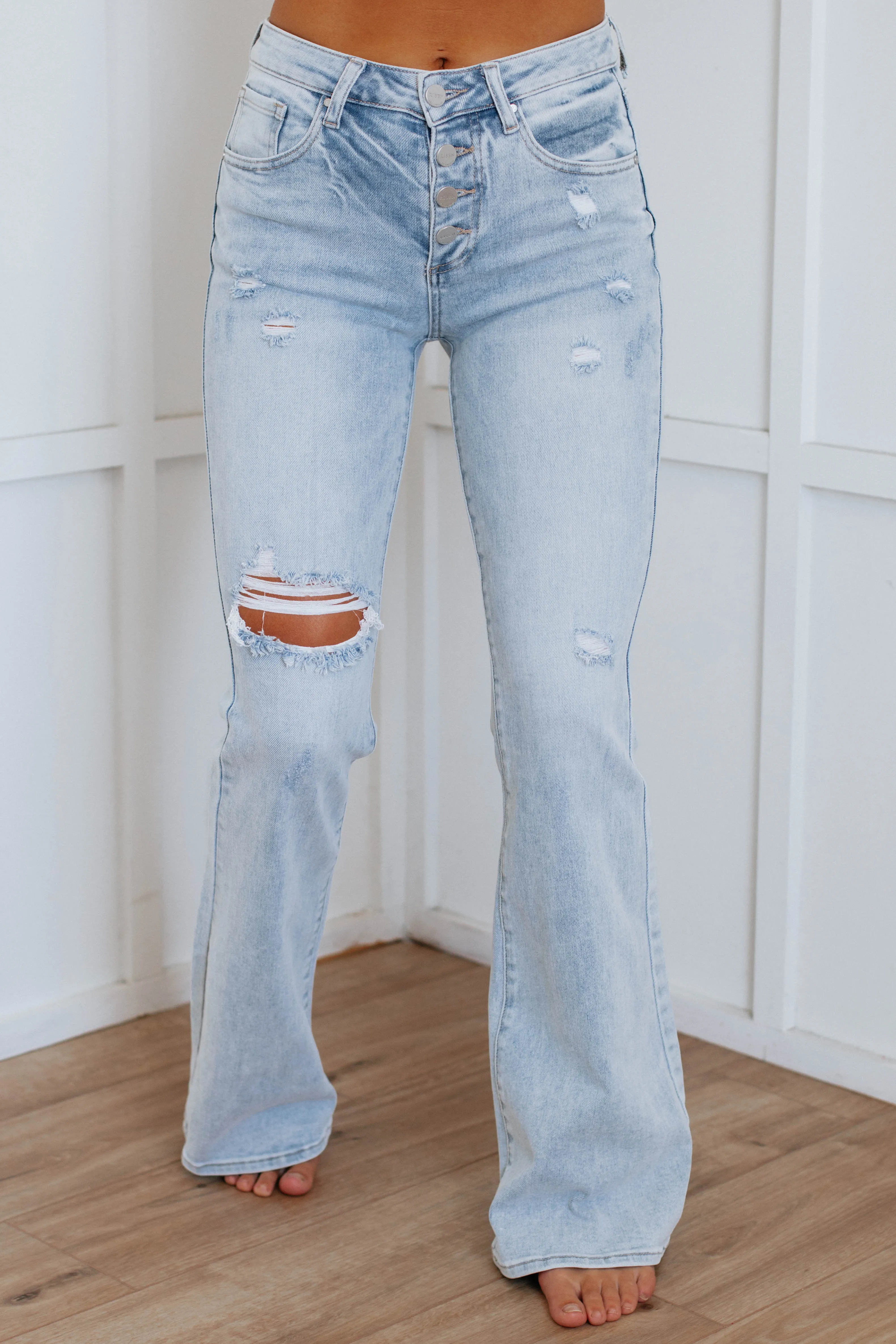 Rayna Risen Jeans - Light Wash Core Wardrobe